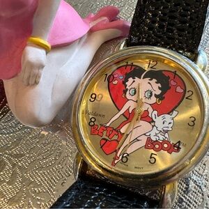 Betty Boop Bundle. Watch  And Earrings